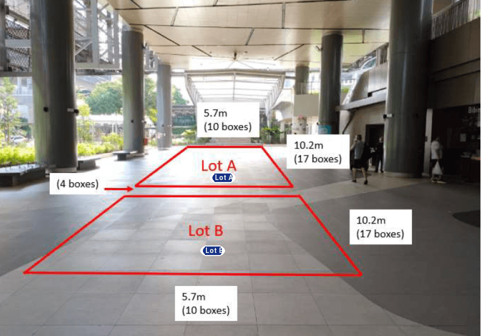 Floor plan: Level 1 Community Plaza