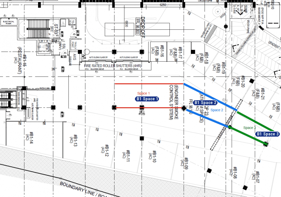 Floor plan: Basement 1 Indoor Atrium
